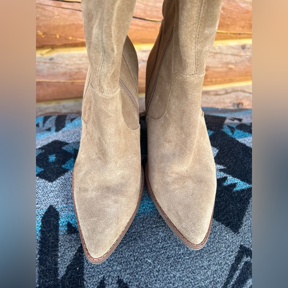 Sole Society knee-high cowboy boots 7.5 - Picture 2 of 5
